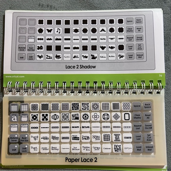 Cricut PAPER LACE 2 shapes - Picture 11 of 11